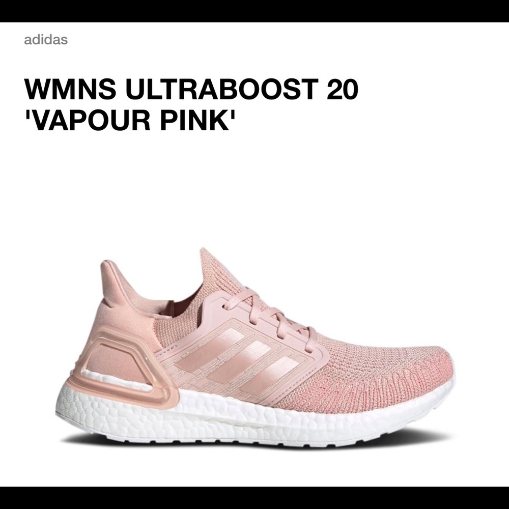 Adidas Ultraboost 20 Vapour pink